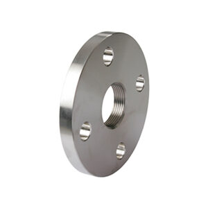 Brida Plana Acero Roscada